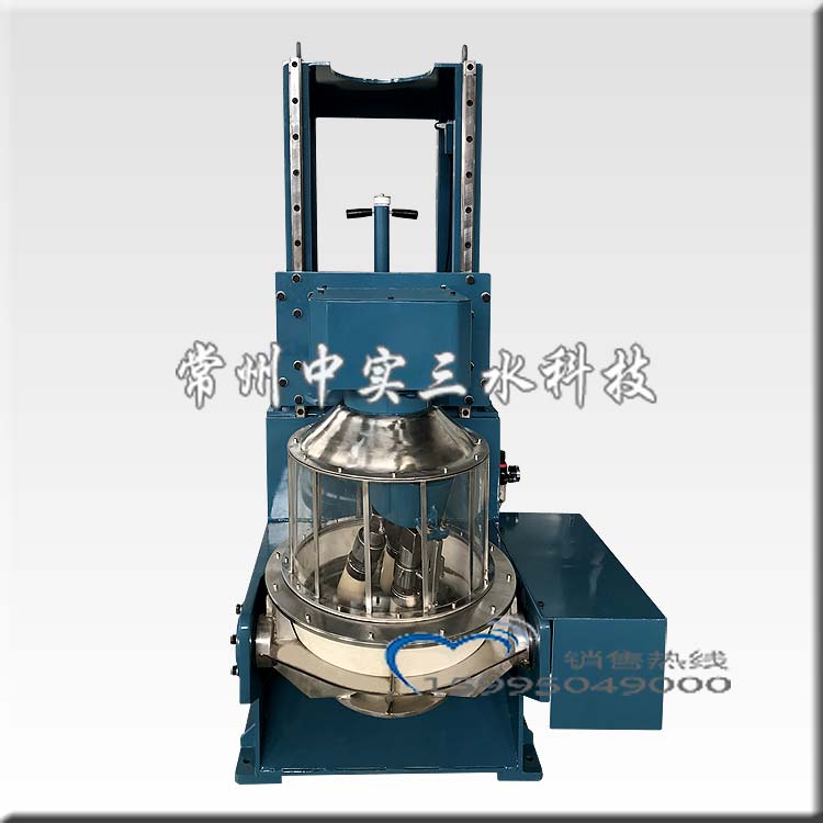 氣動(dòng)升降陶瓷研缽式研磨機(jī)